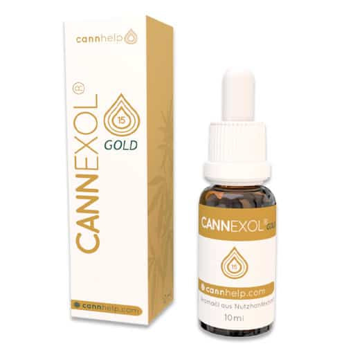 Cannhelp - Cannexol Gold - CBD Öl 15% (1.500mg) - 10ml