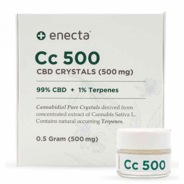 Enecta CBD Kristalle 500mg Cannabidiol - 0.5 gr