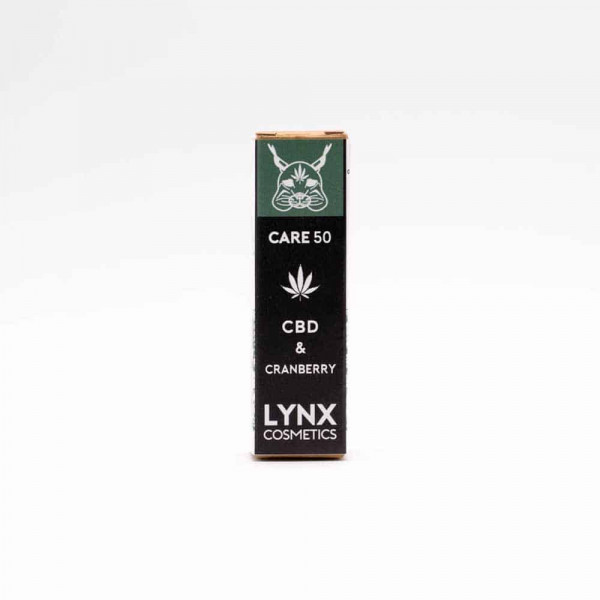 LYNX CBD Lippenpflegestift - CBD Kosmetik (50mg) CBD - 5g Farblos