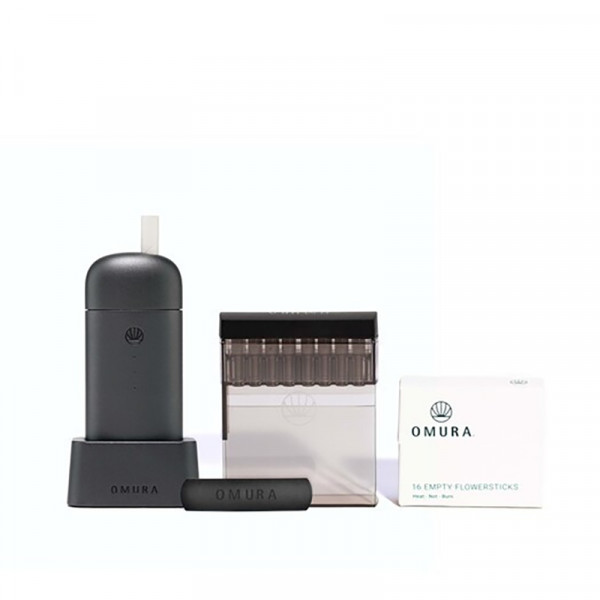 OMURA COMPLETE SET Series X1 Slate Vaporizer aus Metall für Flowersticks