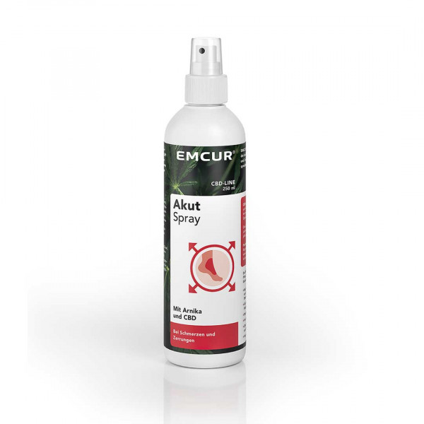 Emcur - Akut Spray mit Arnika und CBD - 250 ml