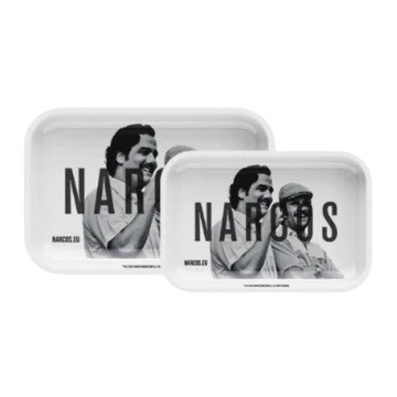 Narcos Rolling Tray White