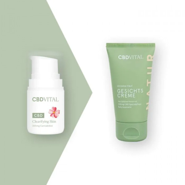 CBD VITAL - CBD Clearifying Skin - CBD Creme mit 4% (200mg) CBD – 50ml