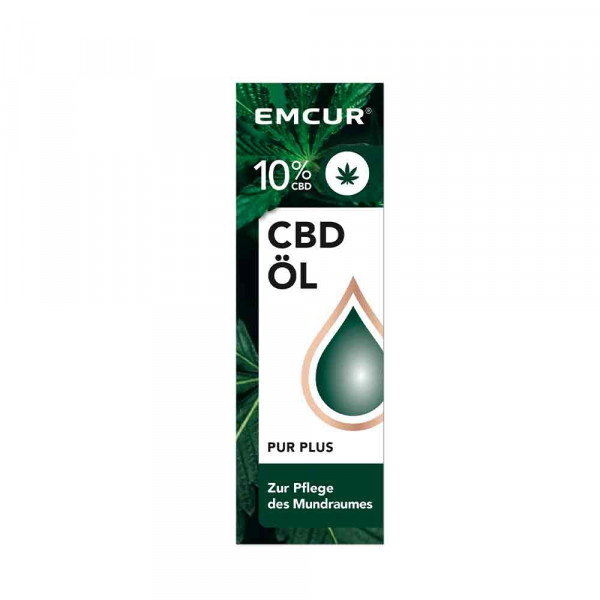 Emcur CBD Öl 10% (500mg) - 5ml Pur Plus