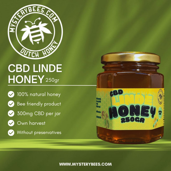 MysteryBees CBD Lindenhonig