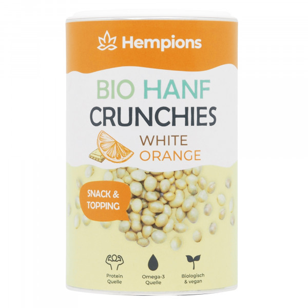 Bio Hanf Crunchies White Orange