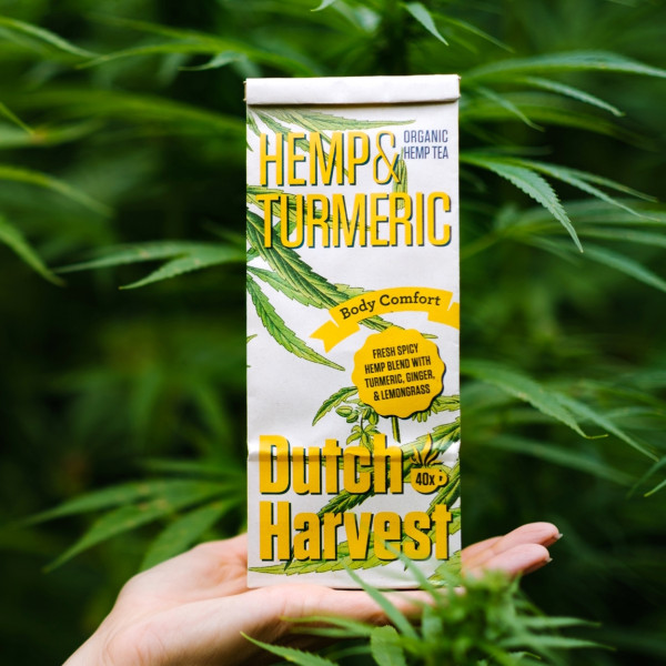 Hemp & Turmeric Tea Bio
