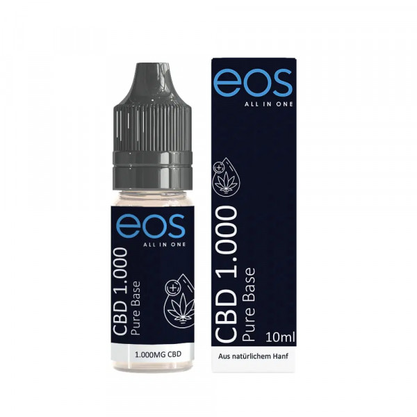 eos – CBD E-Liquid 10% (1.000mg) Pure Base 10ml