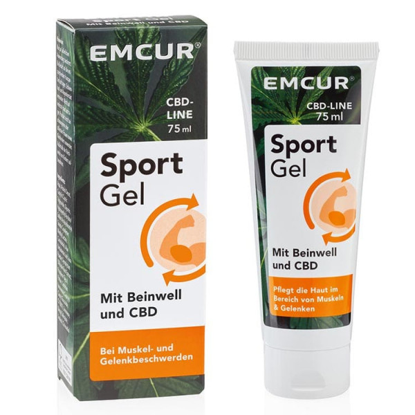 Emcur Sport Gel mit Beinwell und CBD - 75 ml