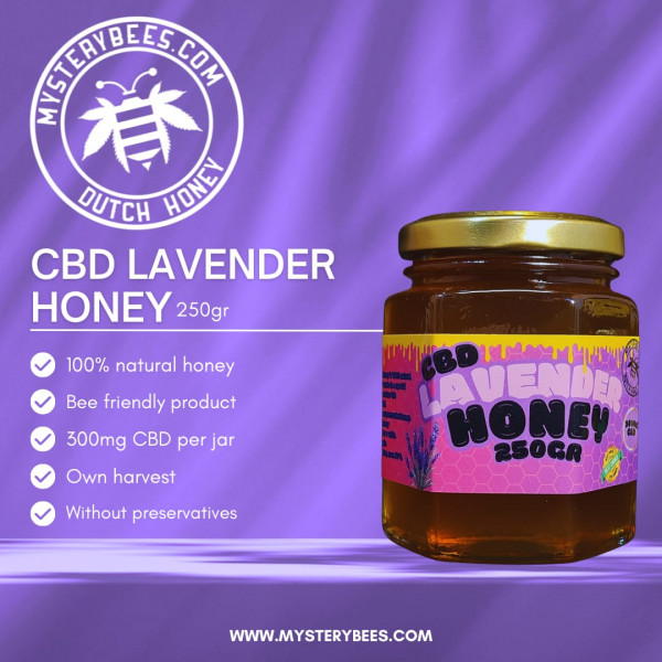 MysteryBees CBD Lavendel Honig