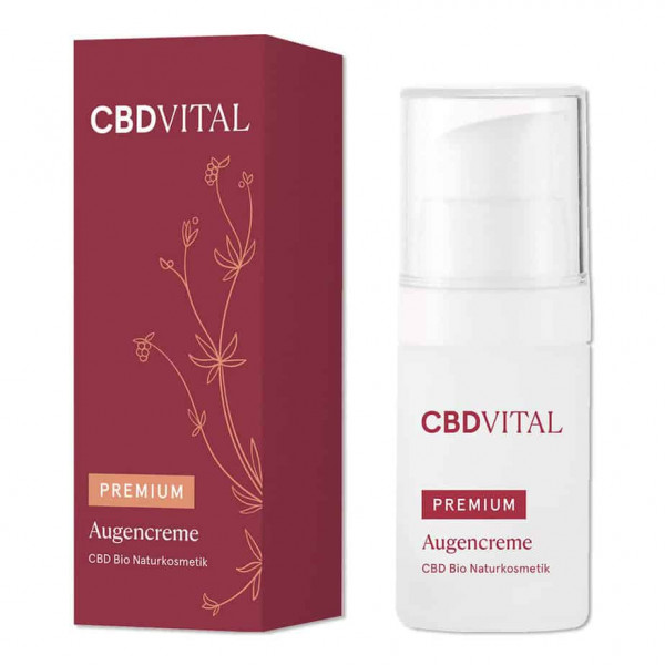 CBD VITAL - Premium - Augencreme - CBD Creme - 15ml
