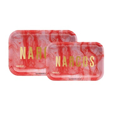 Narcos Rolling Tray Pink