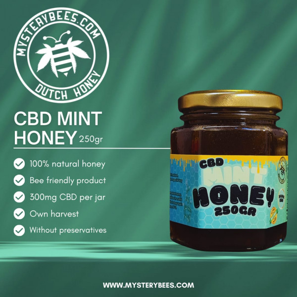 MysteryBees CBD Blütenhonig